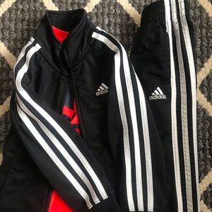 Boys Adidas track suit